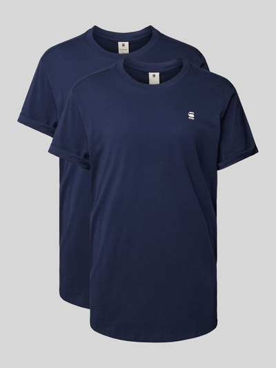 G-Star Raw T-Shirt mit Label-Detail Marine 2