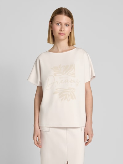 Christian Berg Woman T-Shirt mit Rundhalsausschnitt Ecru 4