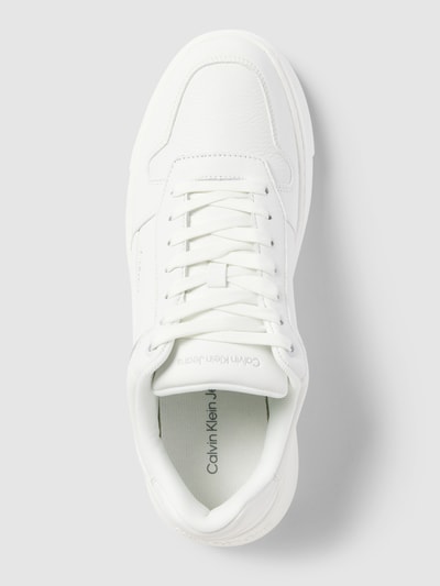 Calvin Klein Jeans Sneaker aus Leder mit Logo-Prägung Modell 'CHUNKY CUPSOLE' Weiss 3