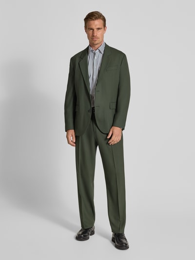 ETERNA Regular Fit Freizeithemd aus reiner Baumwolle mit Kentkragen Oliv 1