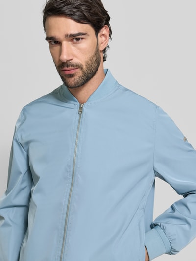 CINQUE Kurtka bomber z kołnierzem stójkowym w kroju regular fit, model 'Rapid' Jasnoniebieski 3