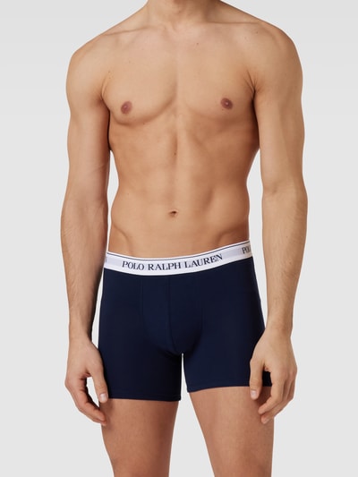 Polo Ralph Lauren Underwear Trunks mit elastischem Logo-Bund Modell 'BOXER BRIEF-3 PACK' Blau 1