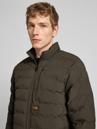 G-Star Raw Steppjacke mit Label-Patch Modell 'Foundation' Anthrazit 3