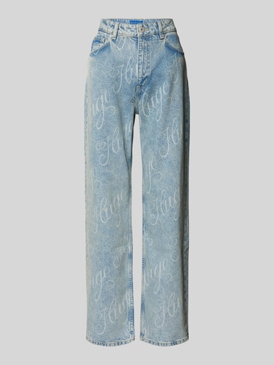 Hugo Blue Jeans mit 5-Pocket-Design Modell 'Elyah' Jeansblau 2