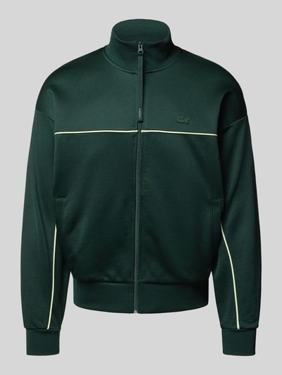 Lacoste Loose fit sweatjack met katoen Donkergroen - 2