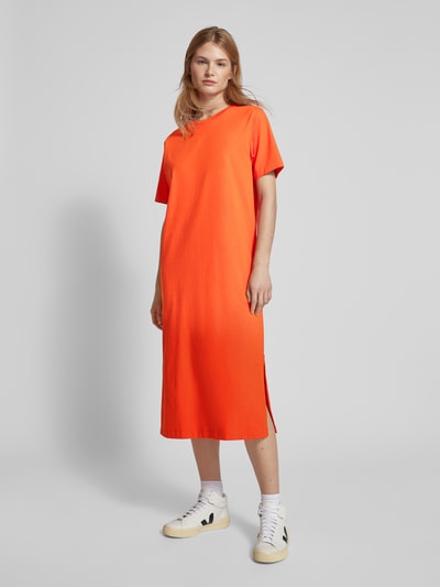 JAKE*S STUDIO WOMAN T-Shirt-Kleid im unifarbenen Design Kirsche 1
