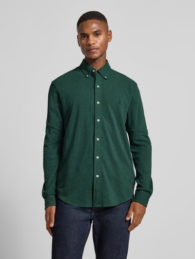 Polo Ralph Lauren Regular fit vrijetijdsoverhemd met button-downkraag Donkergroen - 4