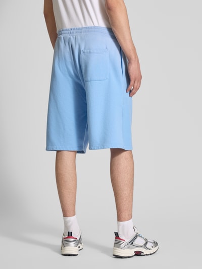 REVIEW Shorts mit elastischem Bund Hellblau 5
