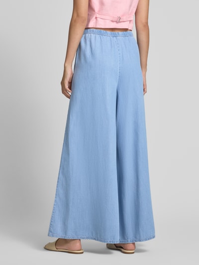 Mango Wide Leg Jeans mit elastischem Bund Modell 'SIROS' Jeansblau 5