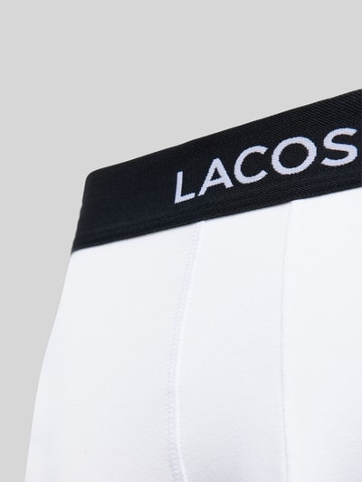 Lacoste Trunks mit elastischem Label-Bund im 7er-Pack Black 2