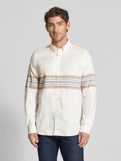 PAUL SMITH Regular Fit Freizeithemd mit Button-Down-Kragen Weiss 4