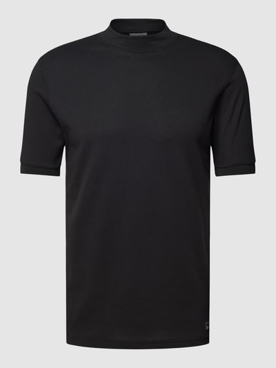 Drykorn T-Shirt mit Strukturmuster Modell 'DUSTIN' Schwarz 2