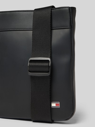 Tommy Hilfiger Schoudertas in leerlook Zwart - 3