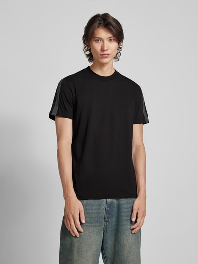 Calvin Klein Jeans T-shirt z okrągłym dekoltem Czarny 4