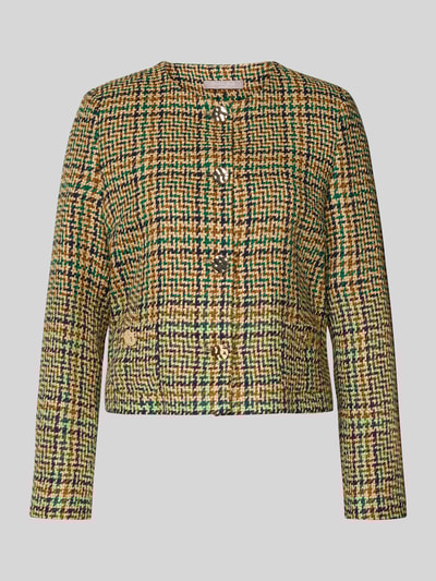 Christian Berg Woman Selection Regular fit blazer met wol Groen - 2