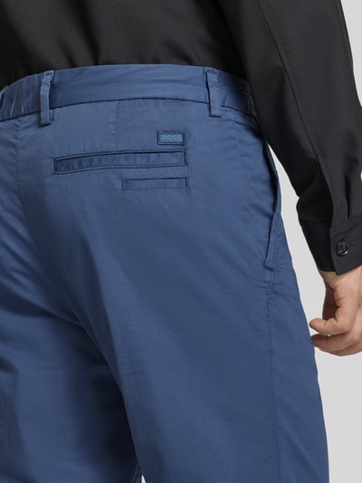 BOSS Slim Fit Chino mit Gürtelschlaufen Modell 'Kaiton' Ocean 3