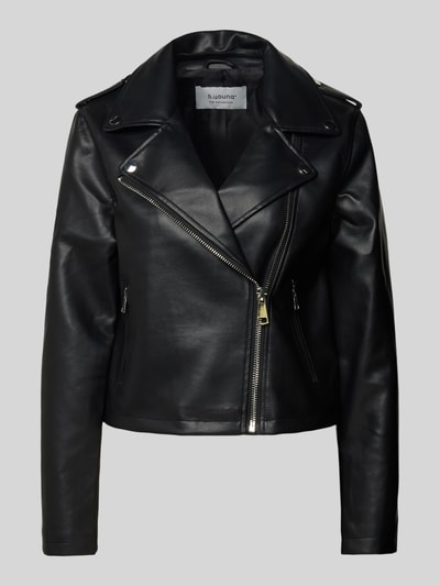 B.Young Bikerjacke in Leder-Optik Modell 'Acomy' Black 2