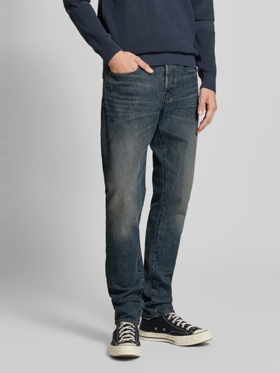 G-Star Raw Jeansy o kroju slim fit z 5 kieszeniami Jeansowy niebieski 4