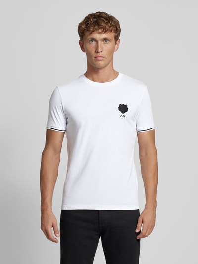 Antony Morato T-Shirt mit Motiv-Print Weiss 4