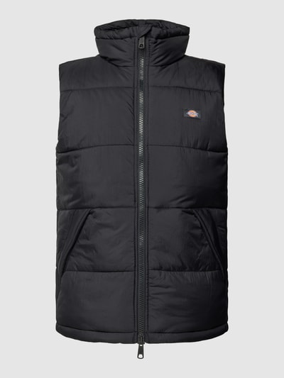 Dickies Gilet met labelpatch, model 'WALDENBURG' Zwart - 2