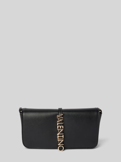 VALENTINO BAGS Clutch mit Label-Applikation Modell 'MATERIA' Black 1