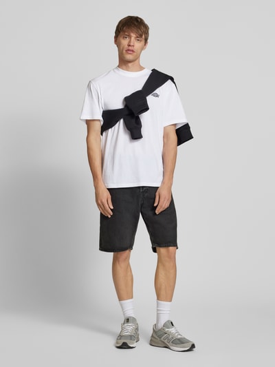 Jack & Jones Baggy Fit Jeansshorts im 5-Pocket-Design Modell 'ALEX' Black 1