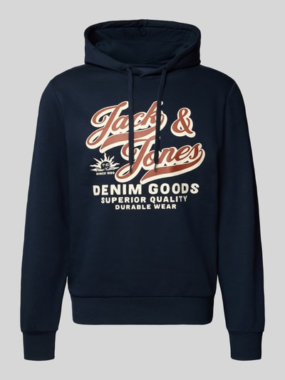 Jack & Jones Hoodie mit Kapuze Marine 2