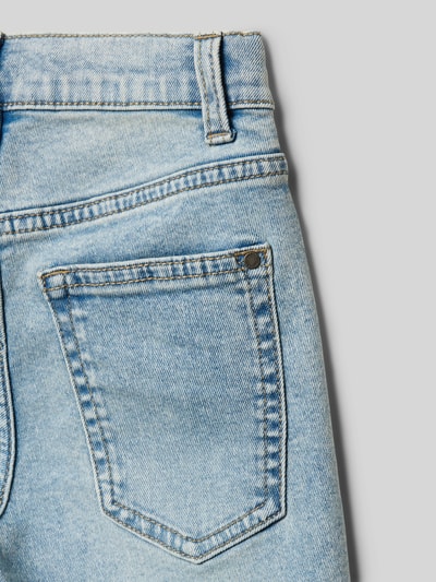 Produktfoto, Regular Fit Jeansshorts aus Baumwoll-Mix Modell 'PELLE' von s.Oliver RED LABEL, tkanina stylizowana na denim, wpuszczane kieszenie, mieszanka bawełny