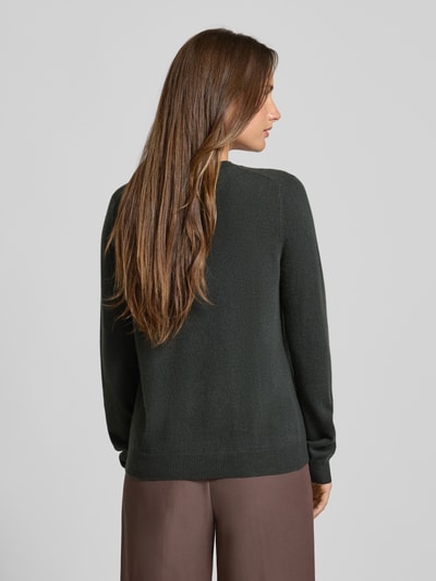 Christian Berg Woman Strickpullover aus reinem Kaschmir Dunkelgruen 5