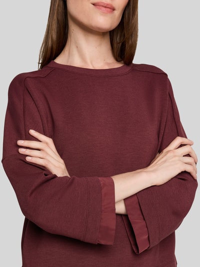 Tom Tailor Sweatshirt mit Baumwoll-Anteil Bordeaux 3