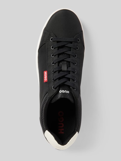 HUGO Sneaker mit Label-Detail Modell 'Morrie' Black 3