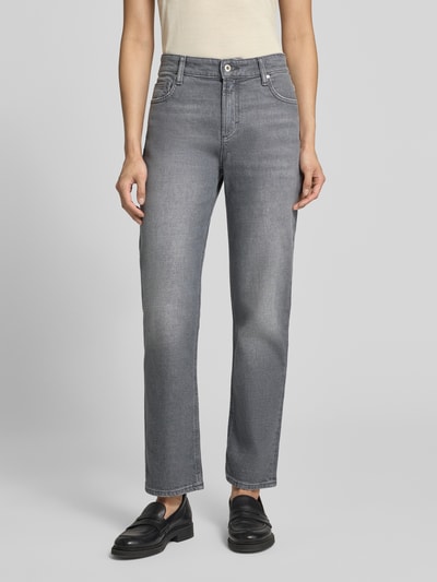 Brax Straight Fit Jeans aus Baumwoll-Mix Modell 'MADISON S' Anthrazit 4