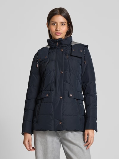 Gil Bret Steppjacke mit Reißverschlusstaschen Dunkelblau 4