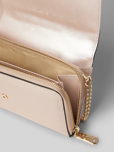 VALENTINO BAGS Clutch met labelapplicatie, model 'KALUA' Goud gemêleerd - 4