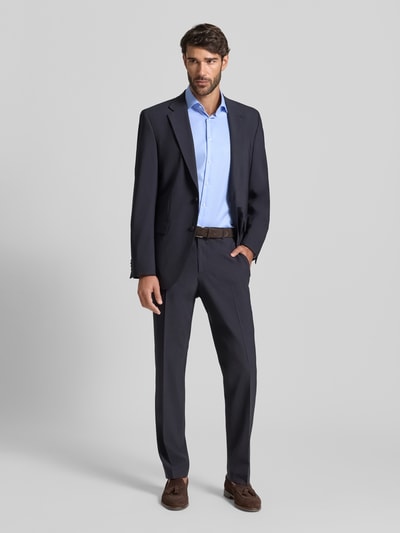 Christian Berg Men Regular Fit Business Hemd in Two Ply Premiumqualität Bleu 1