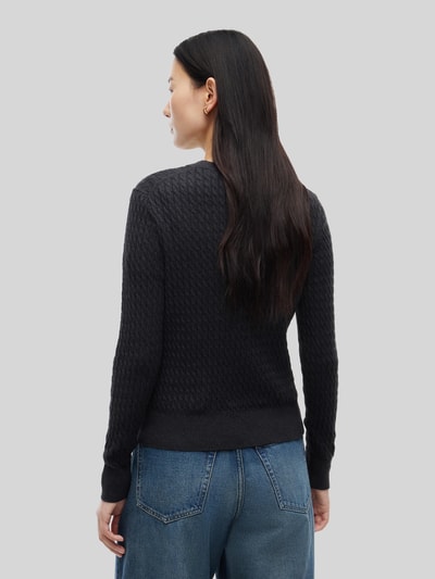 Tommy Hilfiger Regular fit pullover van pure katoen ' Donkergrijs - 5