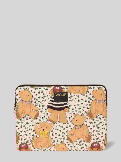 WOUF Laptoptasche mit Label-Detail Beige 1