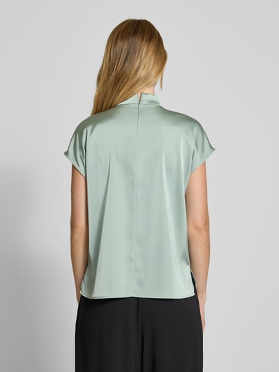 Jake*s Collection Regular fit blouseshirt met opstaande kraag Lagune - 5