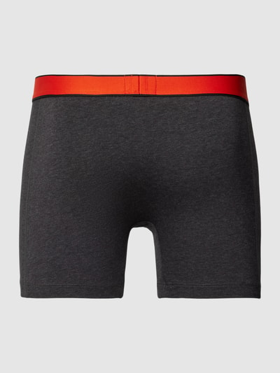 BOSS Boxershort in two-tone-stijl met elastische band Donkergrijs - 3