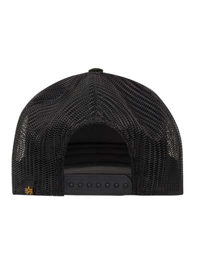 Alpha Industries Cap mit Logo  Black 2