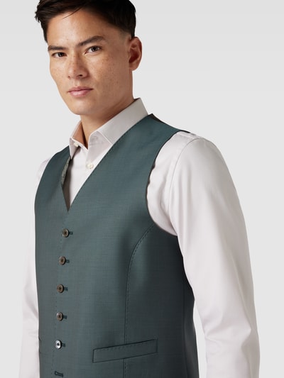 JOOP! Collection Slim fit gilet met strookzakken, model 'Weazer' Groen - 3