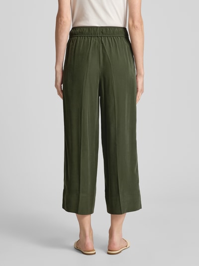 Tom Tailor Loose fit culotte van viscosemix Donkergroen - 5