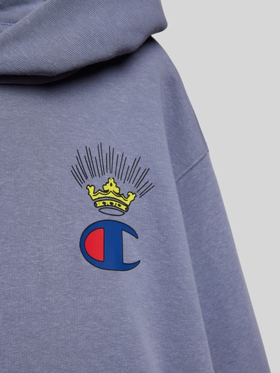 CHAMPION Hoodie mit Känguru-Tasche Violett 2