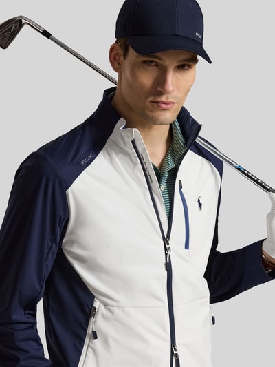 Polo Ralph Lauren Bluzon o kroju regular fit z zamkiem błyskawicznym dwustronnym Biały 3