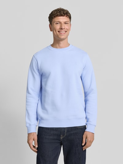 ARMEDANGELS Regular Fit Sweatshirt aus reiner Bio-Baumwolle Modell 'BAARO LOOP' Hellblau 4