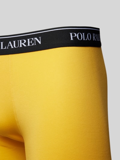 Polo Ralph Lauren Underwear Trunks mit elastischem Label-Bund im 5er-Pack Gelb 2