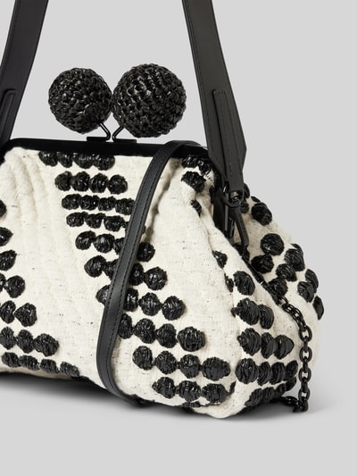 Weekend Max Mara Handtasche mit Bügelverschluss Modell 'URBANO' Offwhite 3