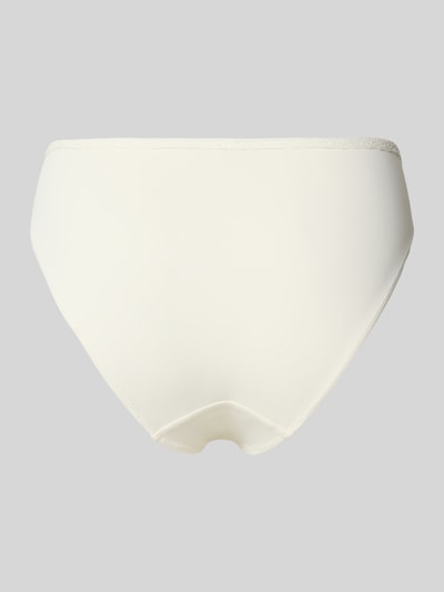 Skiny Slim fit bikinibroekje met logoprint, model 'Element' Offwhite - 3