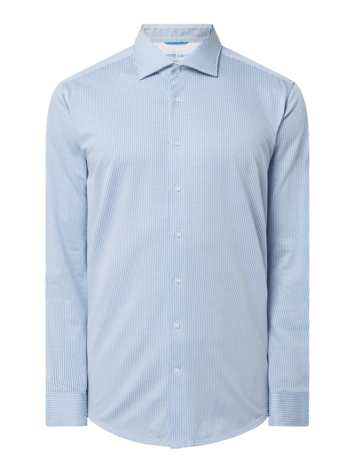 SEIDENSTICKER REGULAR FIT Regular Fit Business-Hemd aus Jersey Bleu 2
