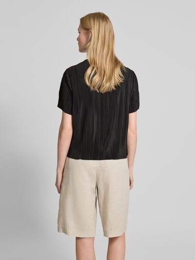 s.Oliver RED LABEL Regular fit T-shirt met plissé  - 5